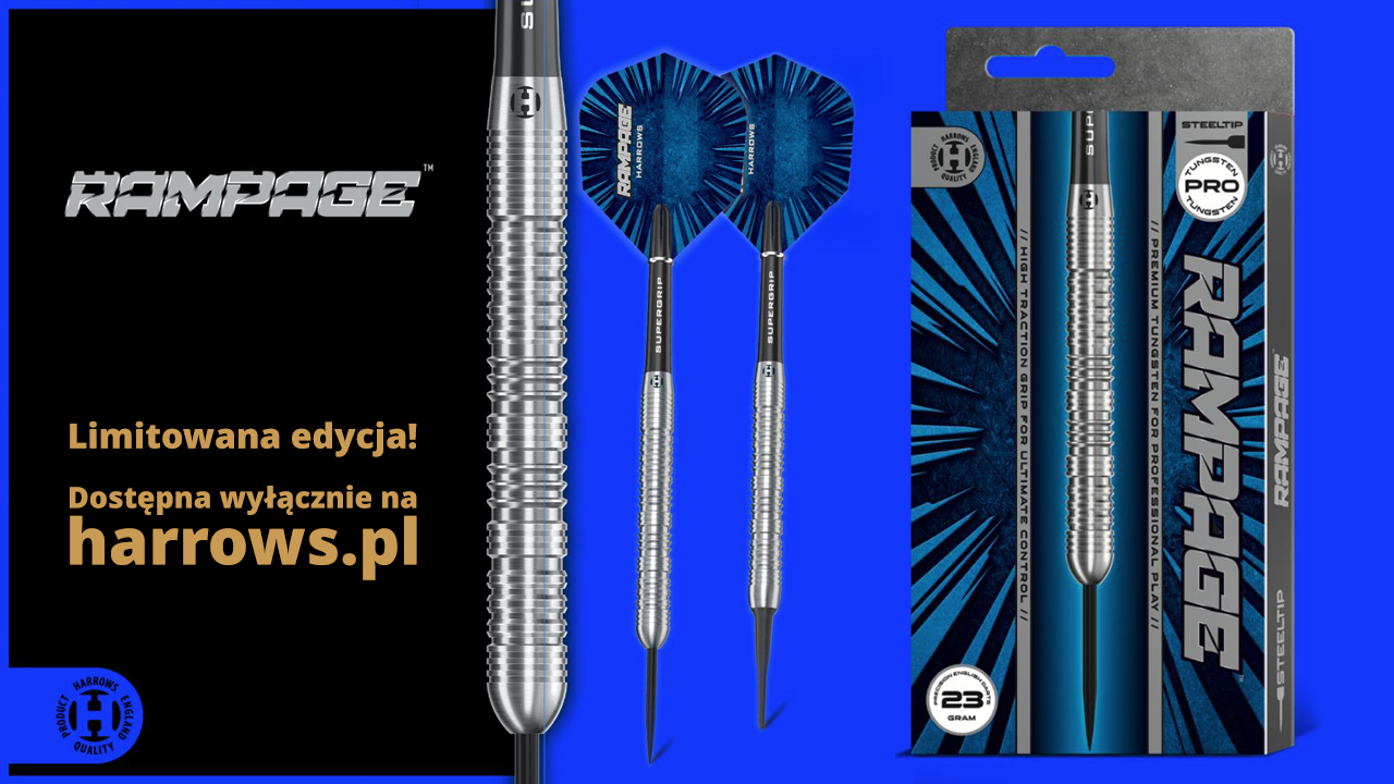 Rzutki RAMPAGE -  tylko na harrows.pl
